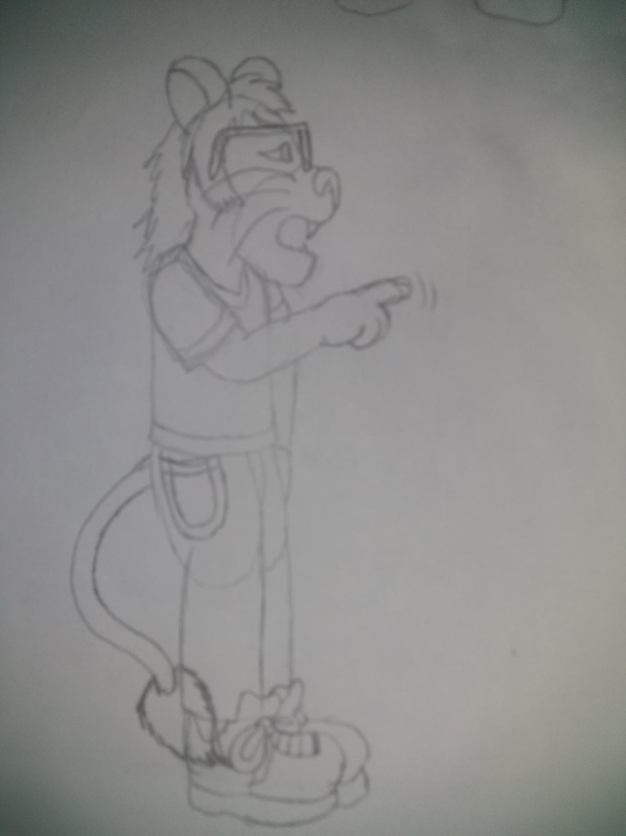 Ricky Points in a Tirade (Sketch) by KBAFourthtime on DeviantArt