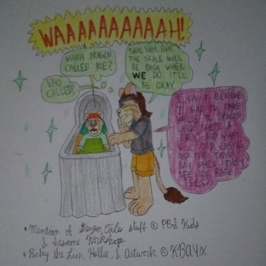 Baby Ricky Caracters Young Ricky and Baby Hallie Arrive in Dragon Land by KBAFourthtime on ...