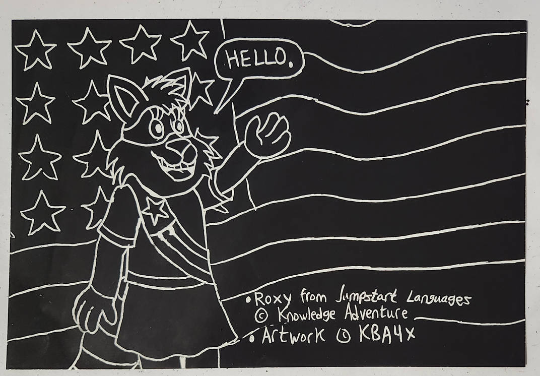 Roxy Says Hello to You by KBAFourthtime on DeviantArt