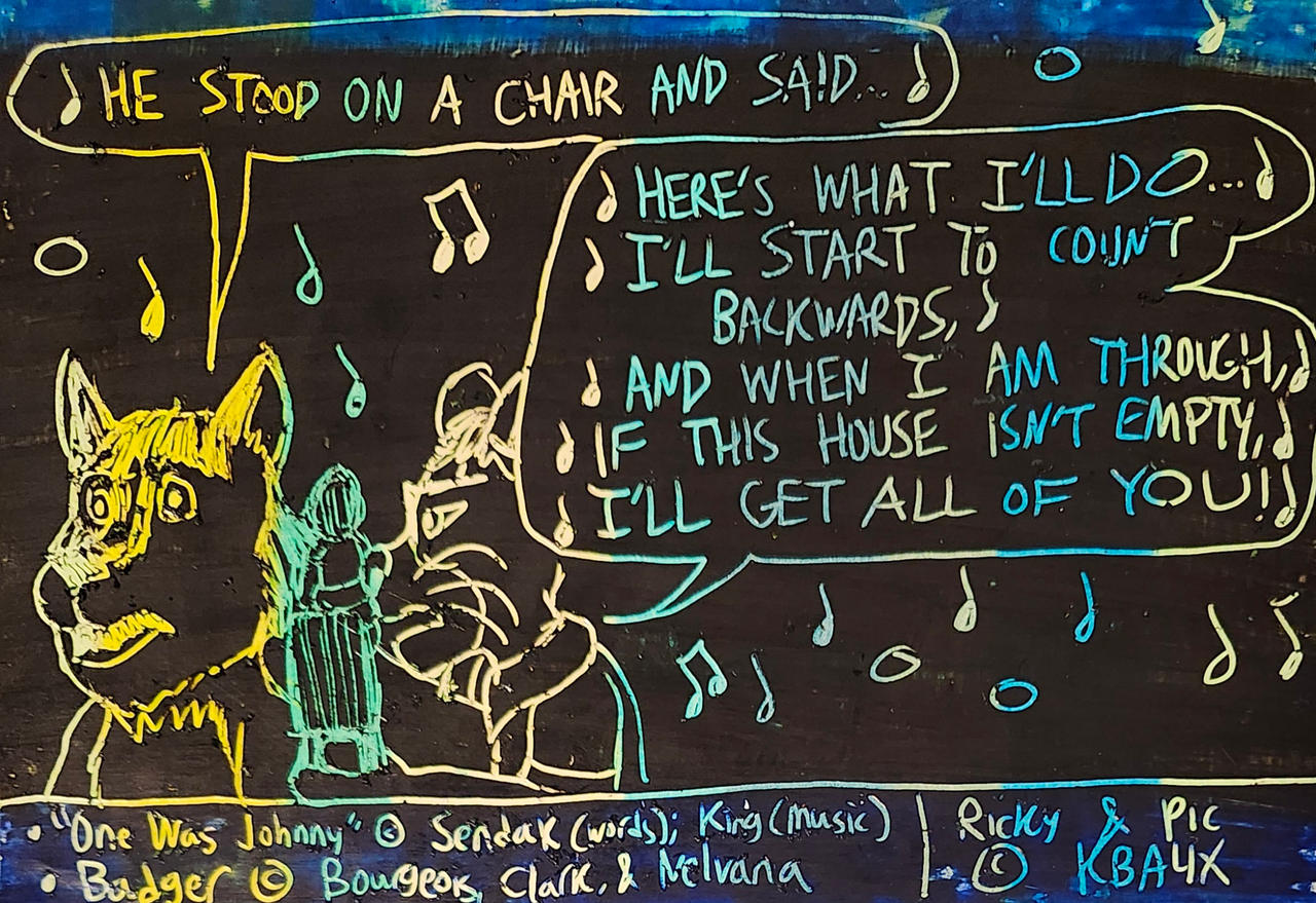 Badger and Ricky - One Was Johnny by KBAFourthtime on DeviantArt