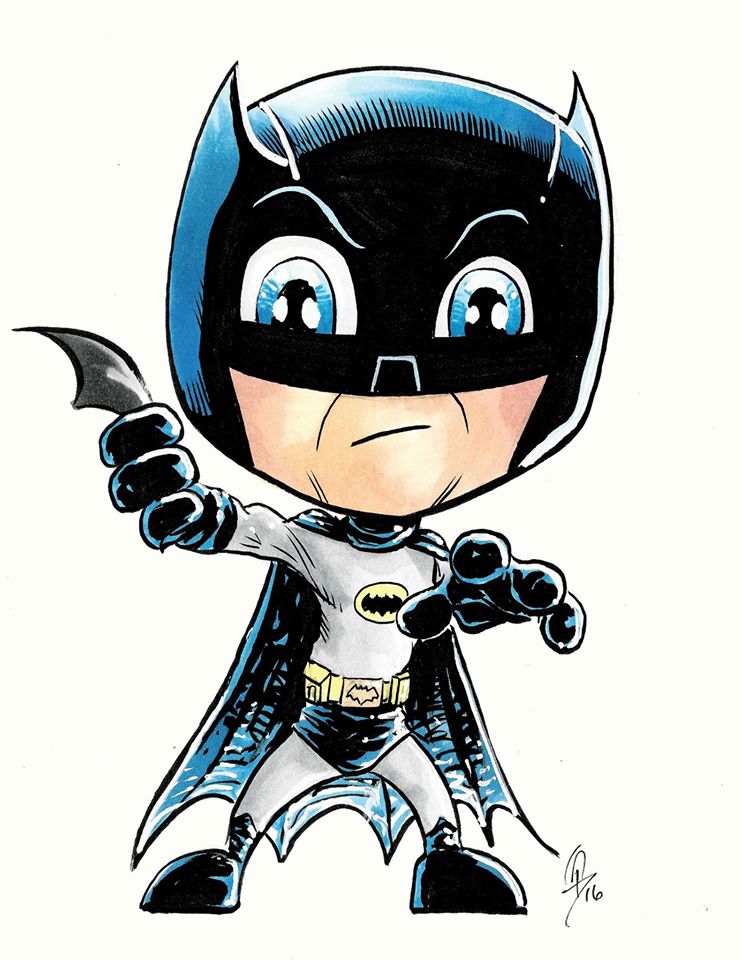 Batman - Chibi Sketch