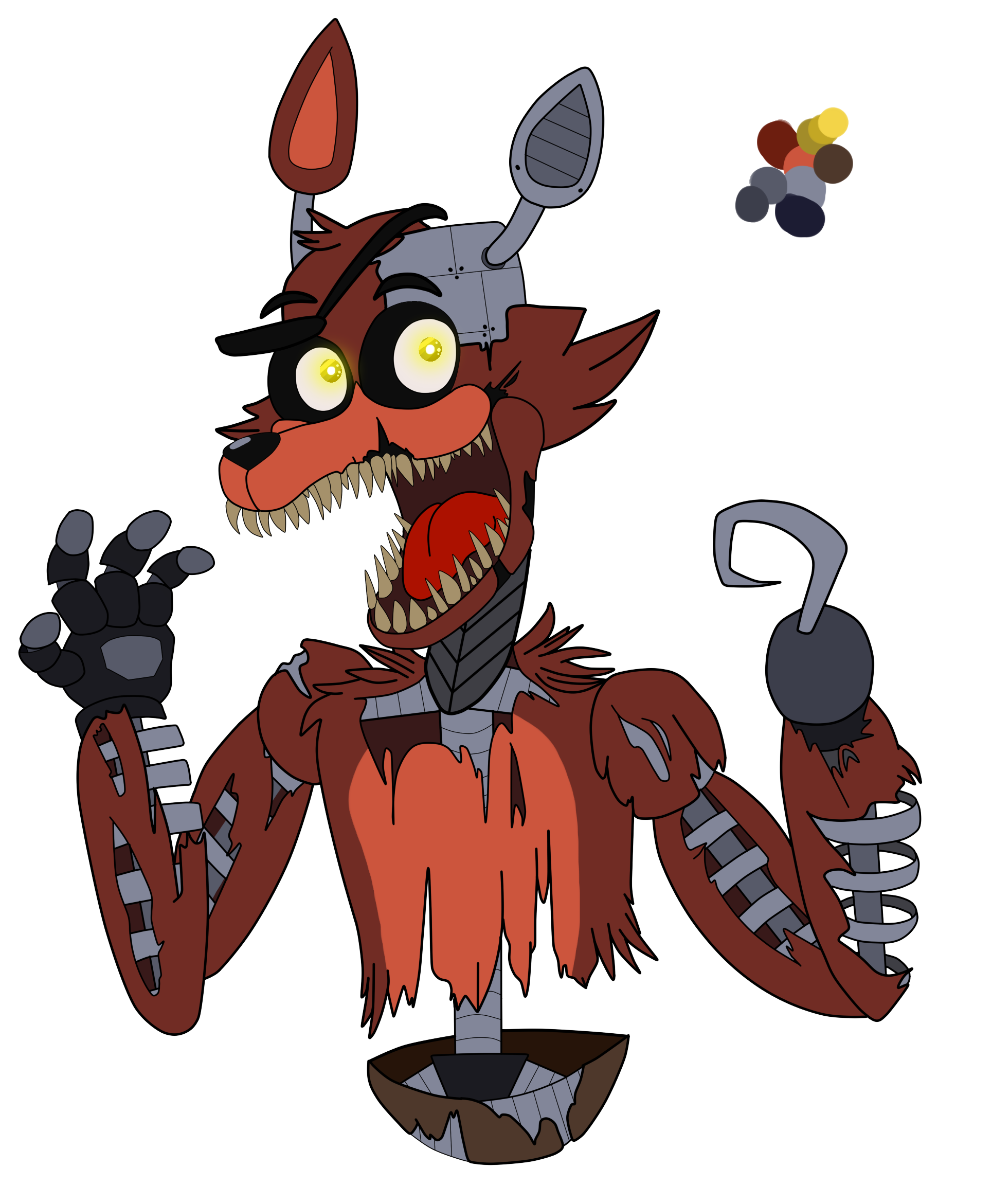 Withered Foxy by loneIiness on DeviantArt