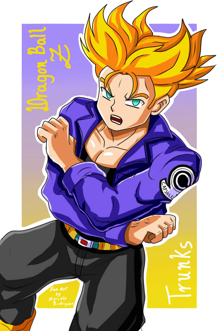 Trunks-Dragon Ball Z by RodriguesD-Marcelo on DeviantArt