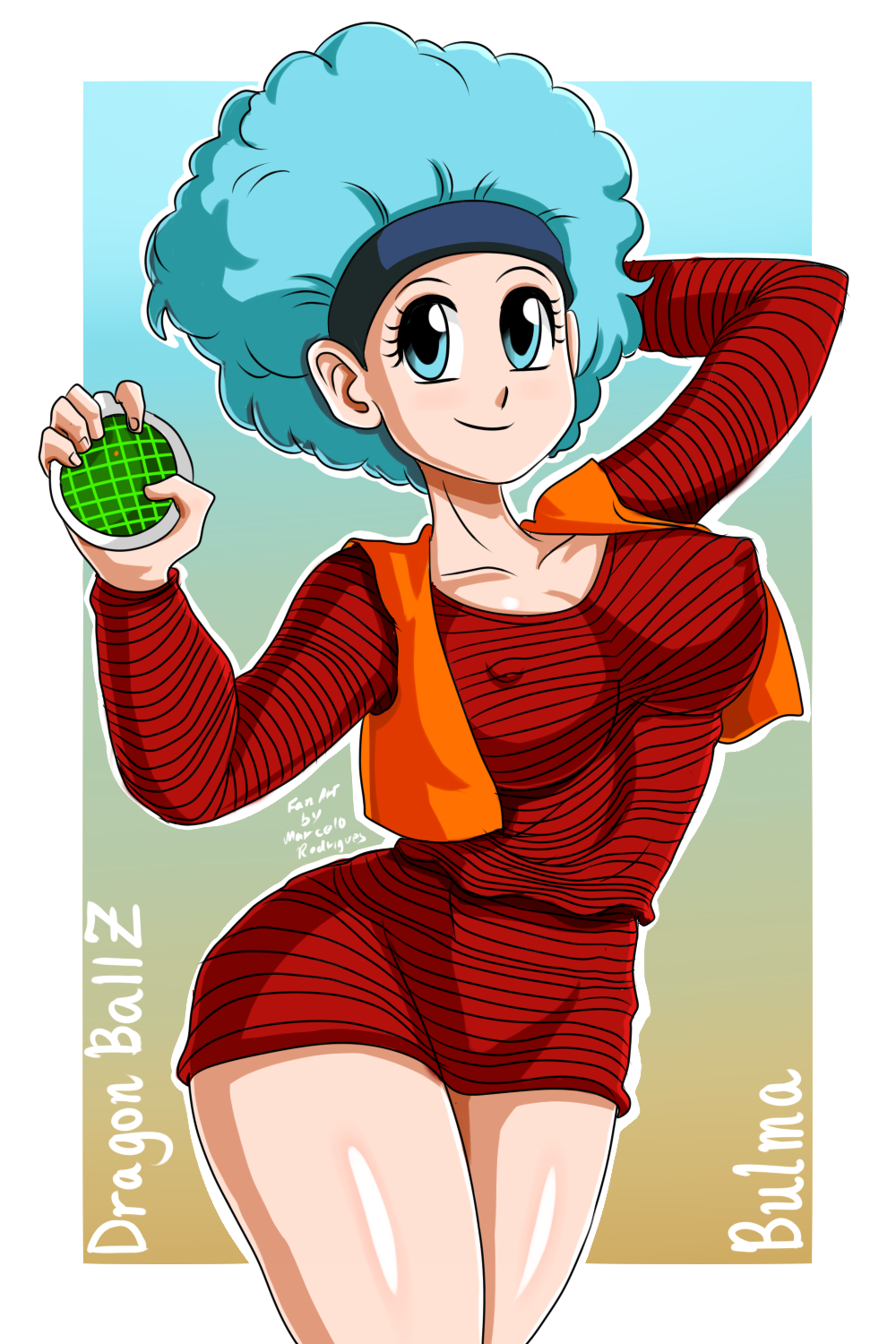 Bulma Dragon Ball Z By Rodriguesd Marcelo On Deviantart 