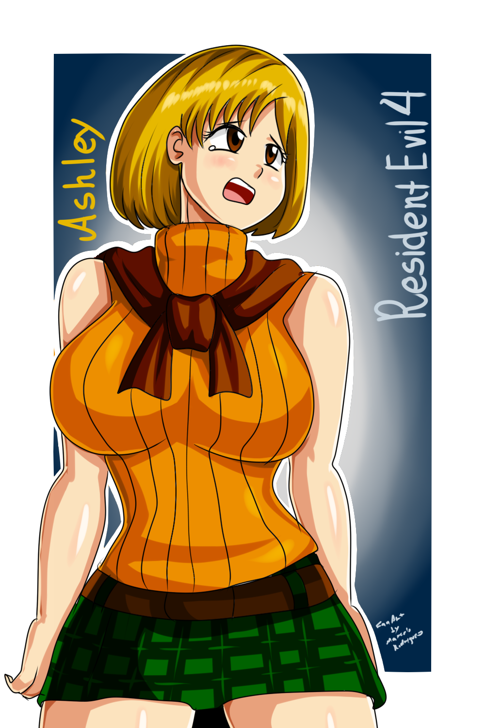 Resident Evil 4 - Ashley by superojisan on DeviantArt