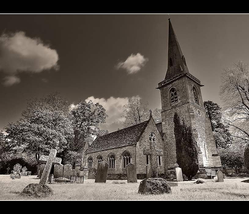 St Mary's church, Lower Slaughter 2012