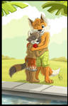 Friendly and Timothy by pandapaco Friendly and Timothy by pandapaco