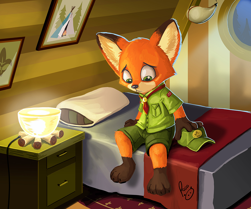 Broken dreams. Zootopia fanart
