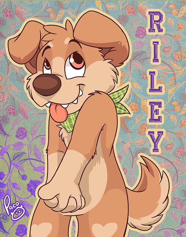 BLFC badge: Riley