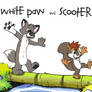 AC badge: White Paw and Scooter