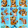 Nbowa stickers