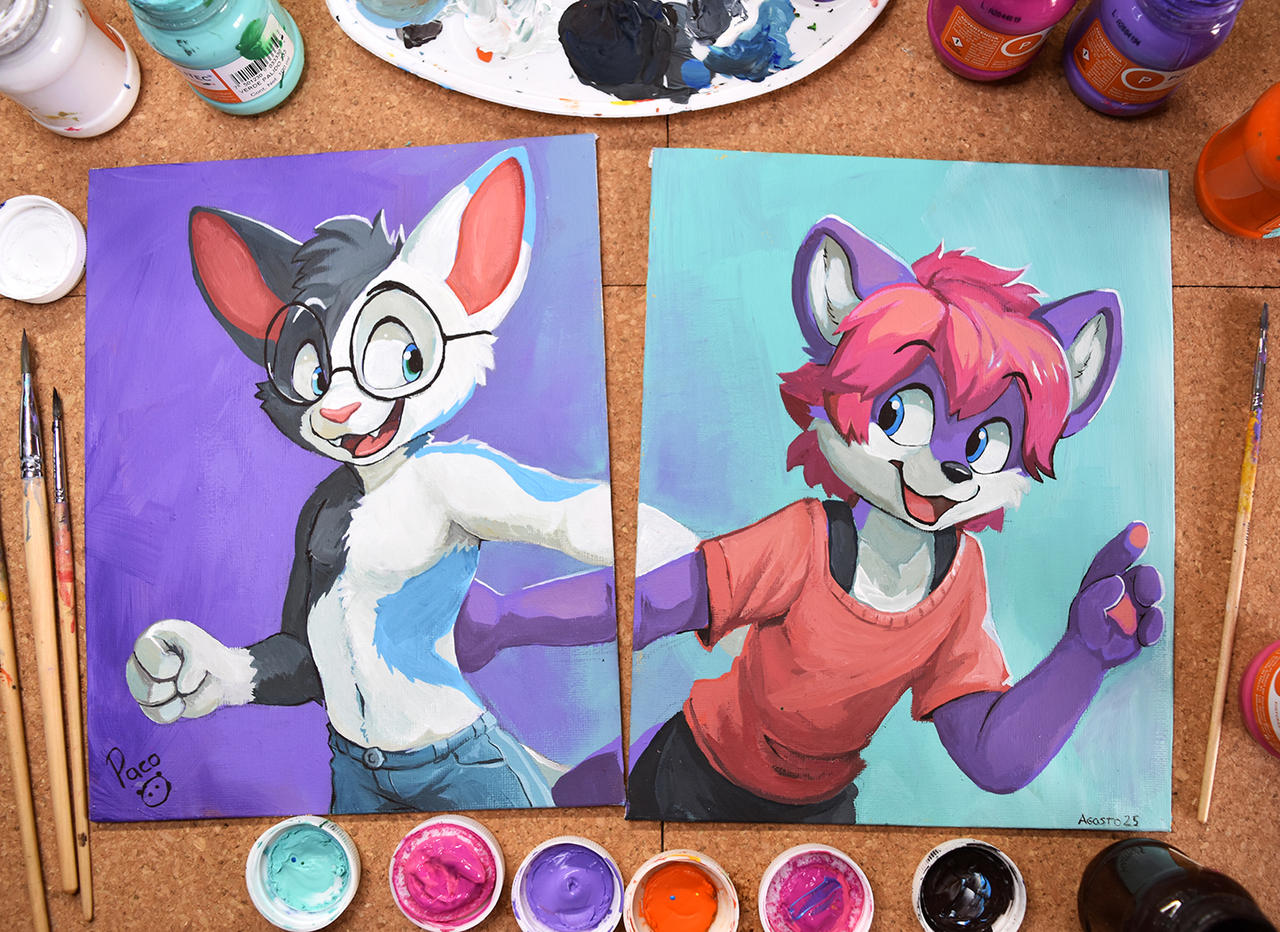 Zander and Skylar