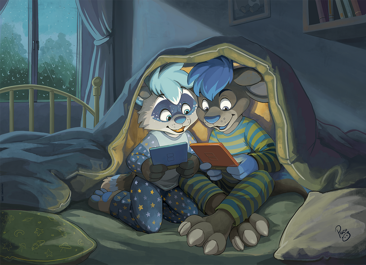 Rainy Night Sleepover