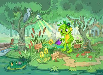 Swampys Garden (collab with MarciMcAdam)