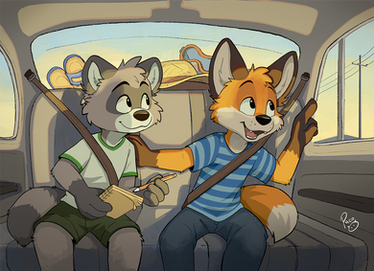 Art and Biro: Road Trip