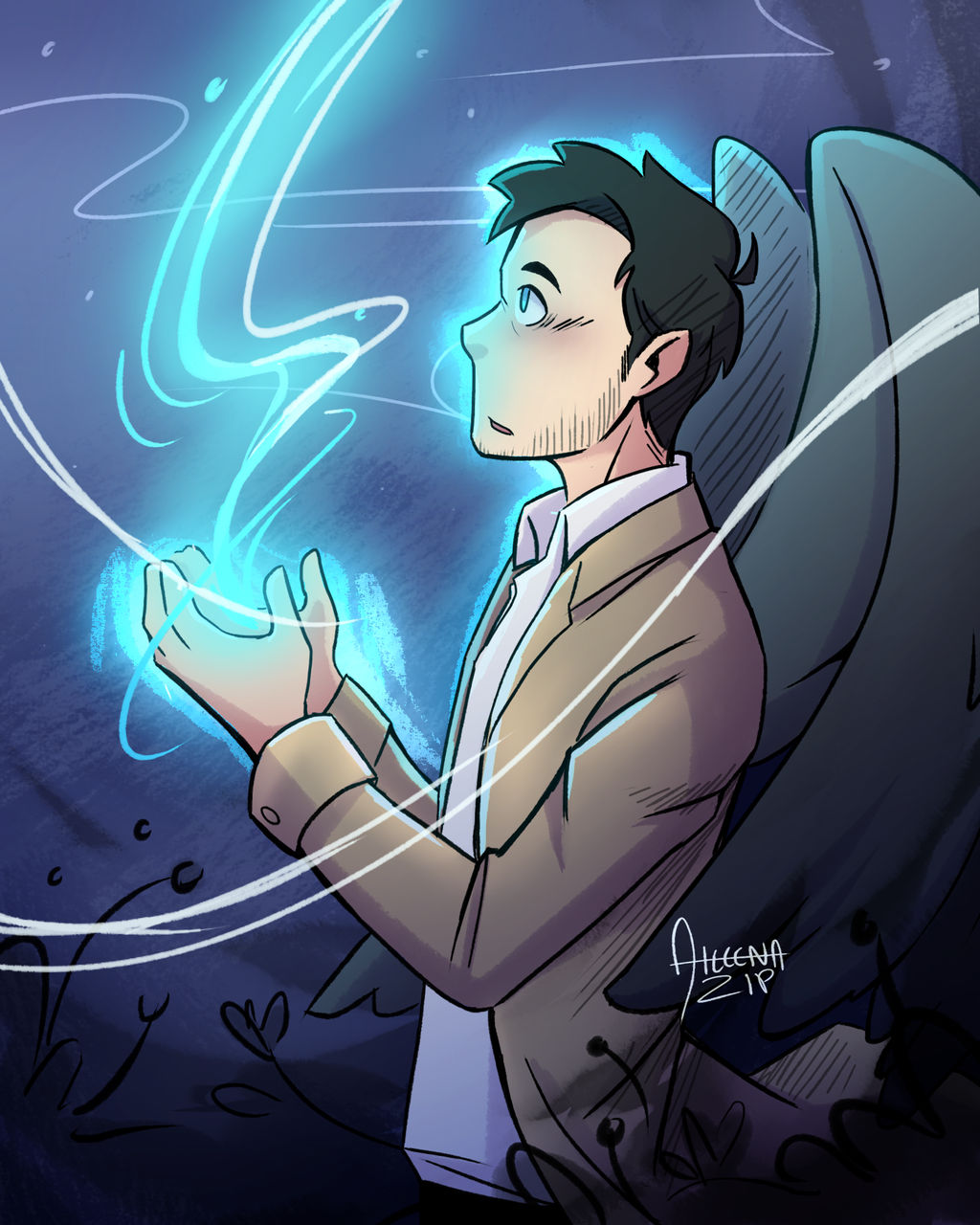 Castiel | Get your grace by aileenarip on DeviantArt