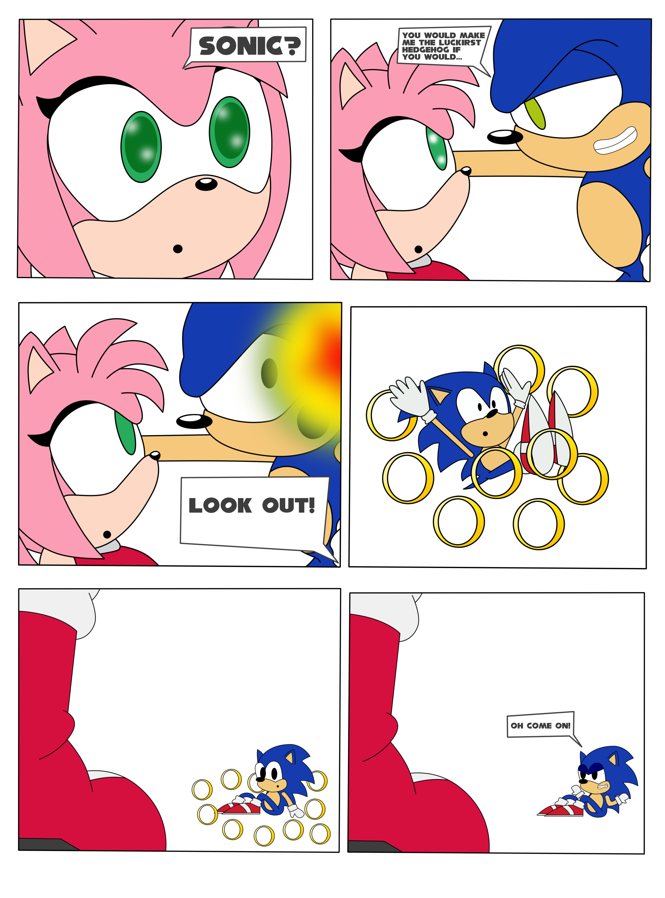 Comics Sonic X Amy by N-SteiSha25 on DeviantArt