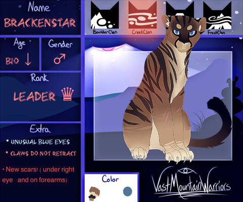 The Creek Tiger|| VMW - Brackenstar Application