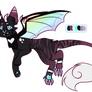 MOODRING DRAGON BAT ADOPT (CLOSEDD)