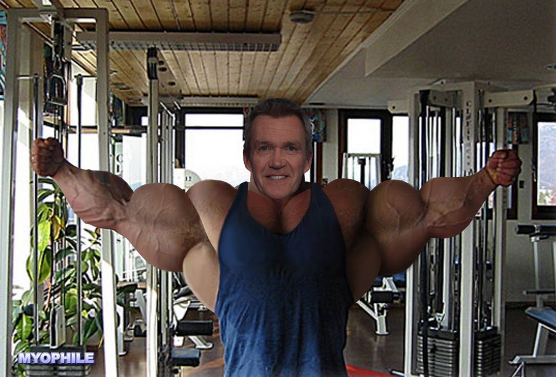 Neels Bodybuilding Neil - Muscle Growth by deleonb on DeviantArt