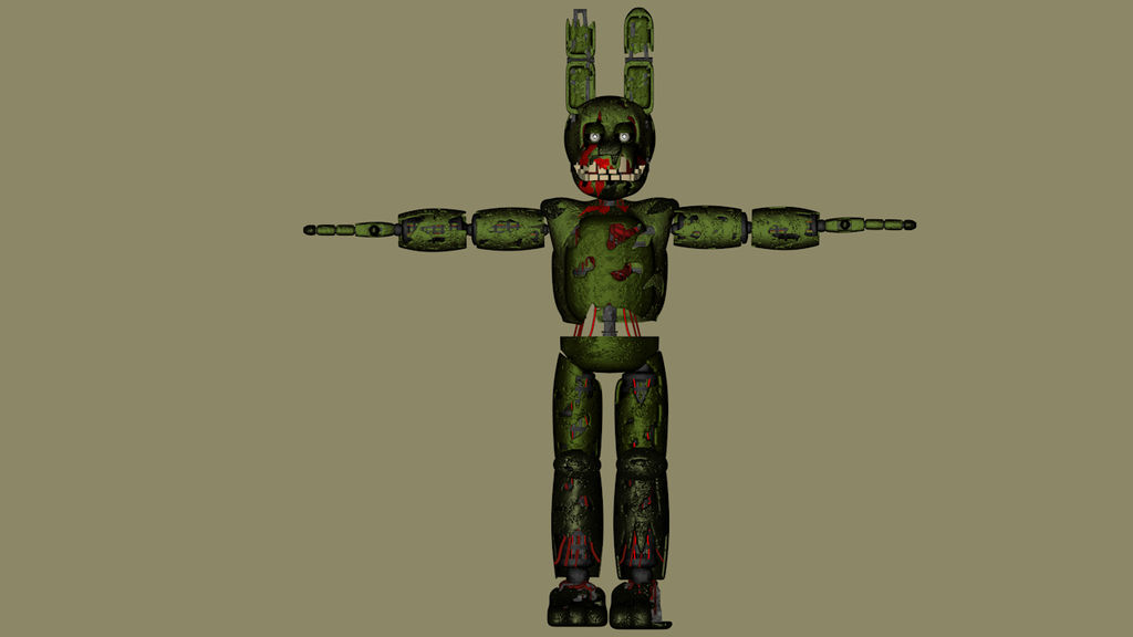 Styled Spring Trap Stylized SpringTrap almost ready!!! by KWC2 on DeviantArt