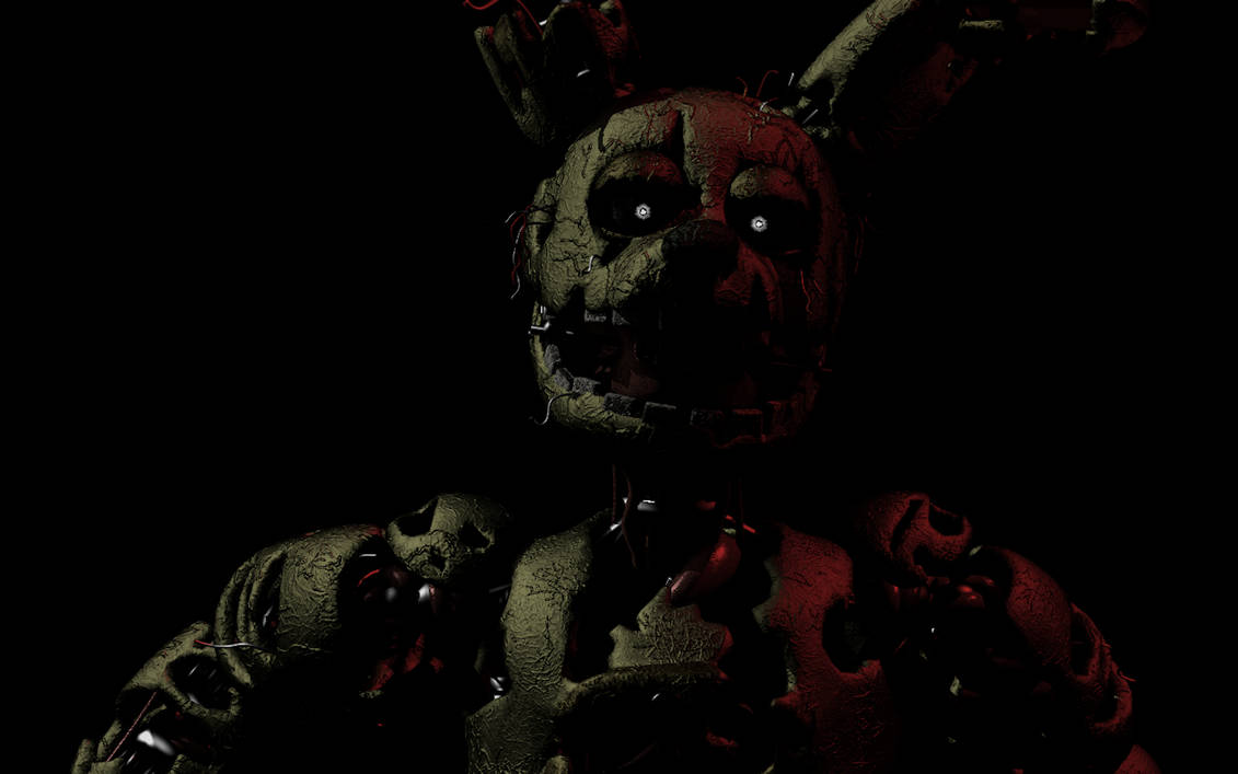 Springtrap Dark Jumpscare C4D/FNAF/TFC by KWC2 on DeviantArt
