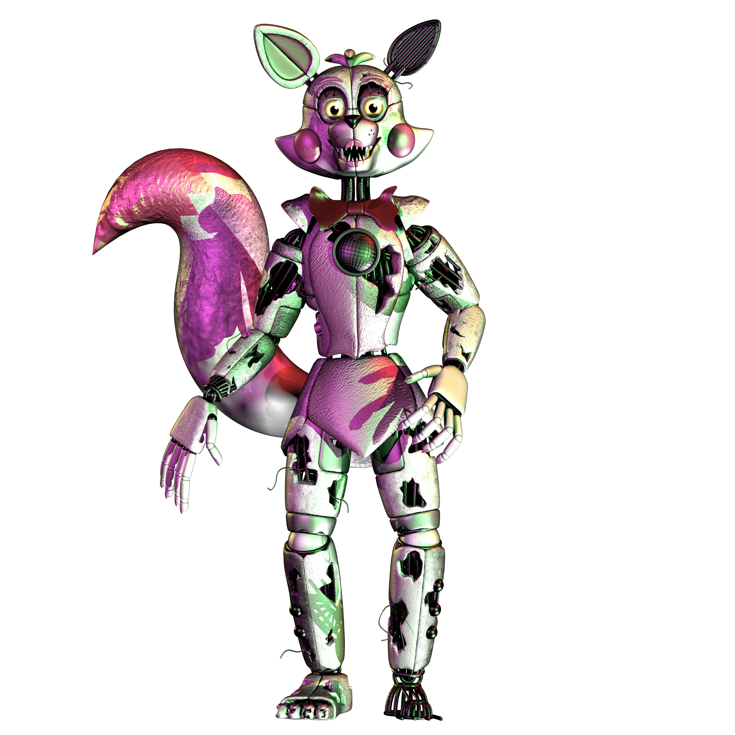 Withered Foxy teasing you by 3nz0 -- Fur Affinity [dot] net