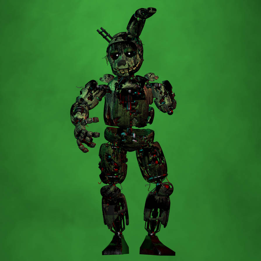 Phantom Springtrap V8 By KWC2 On DeviantArt phantom-springtrap-v8-by-kwc2-on-deviantart