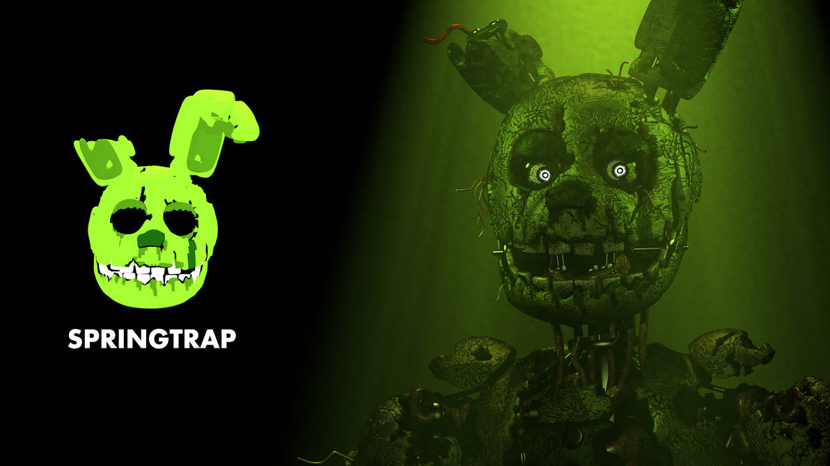 Spring Trap Racing Springtrap (POSTER) by KWC2 on DeviantArt