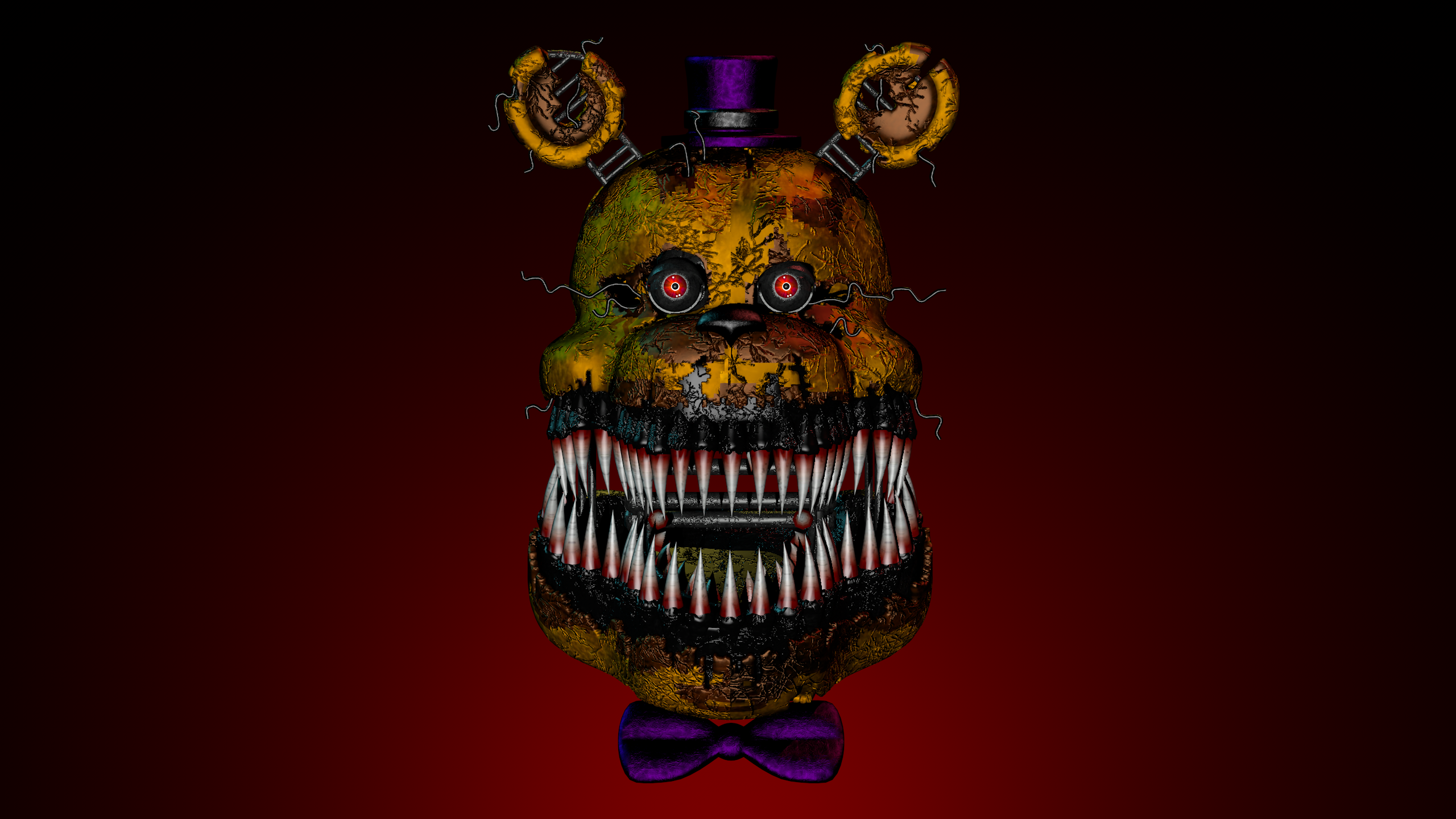 Nightmare+Fredbear+by+BalakirevaVA.deviantart.com+on+@DeviantArt