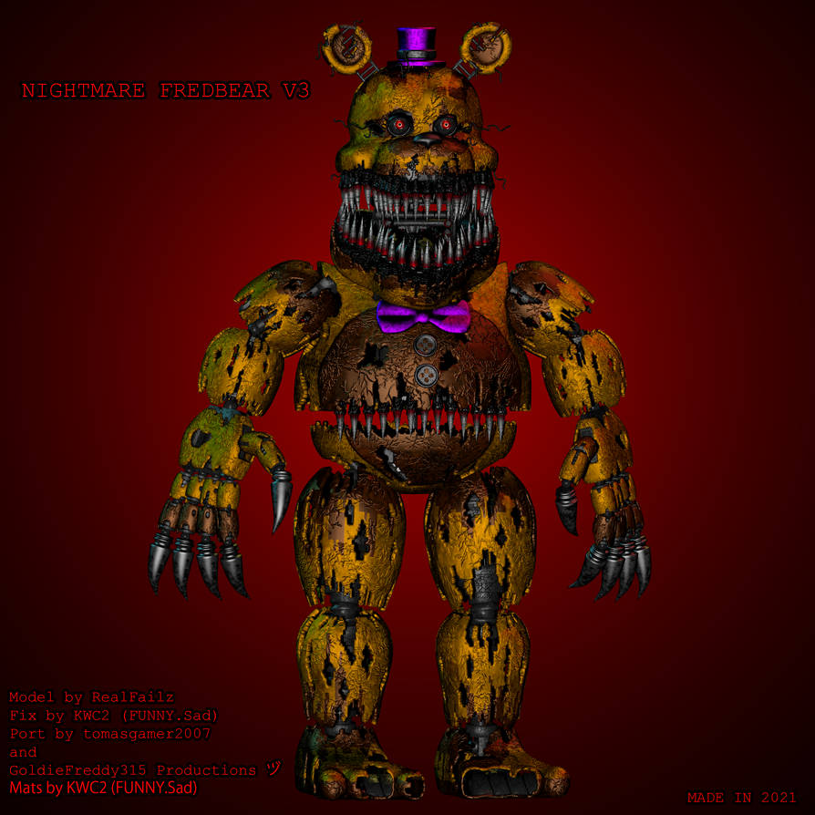 Nightmare+Fredbear+by+BalakirevaVA.deviantart.com+on+@DeviantArt