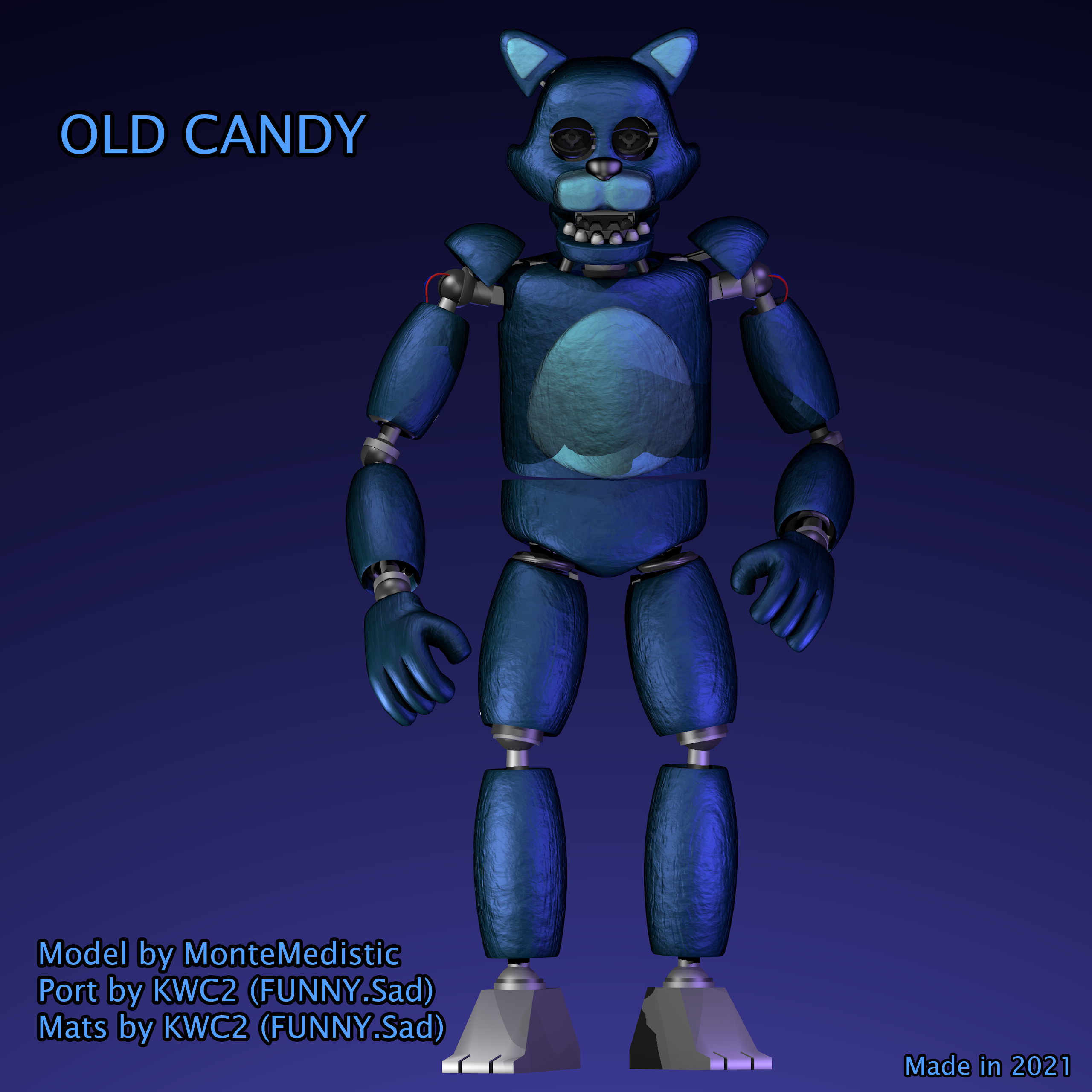 Withered candy five nights at candy's 2 by Applejack14 on DeviantArt