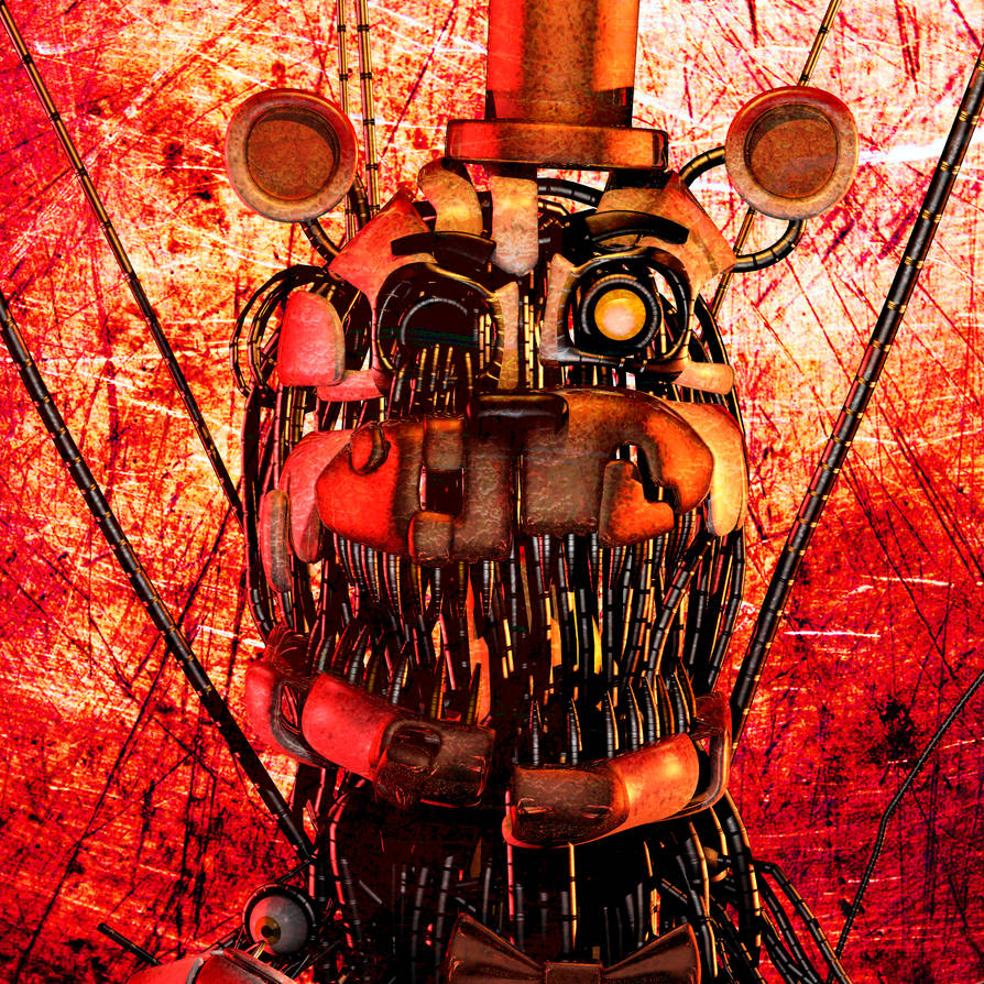 Molten Freddy Render (Poster Series)- by FahyDra on DeviantArt