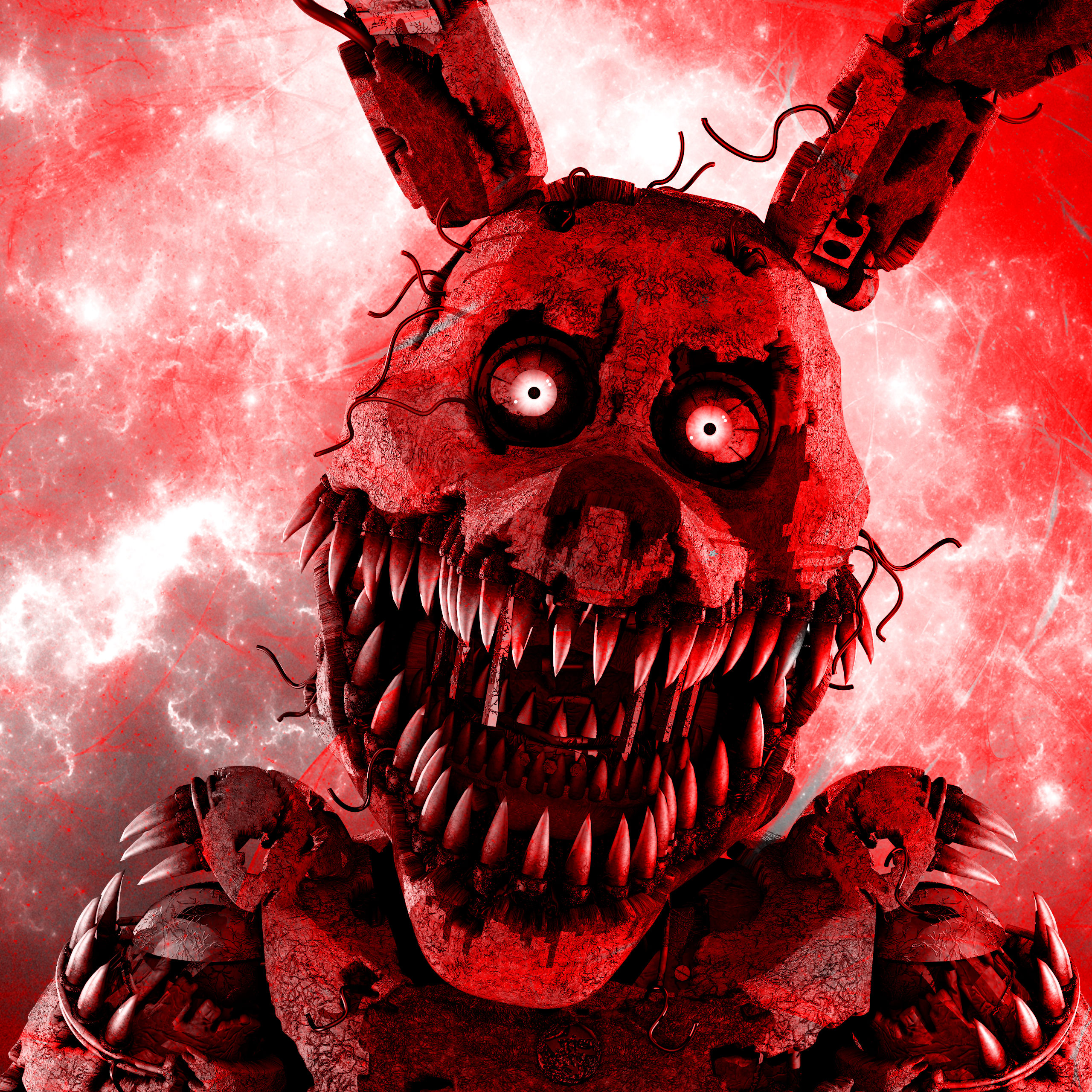 Nightmare Unleashed: Springtrap from FNAF in Art Poster for Sale by Star  S2 Arts