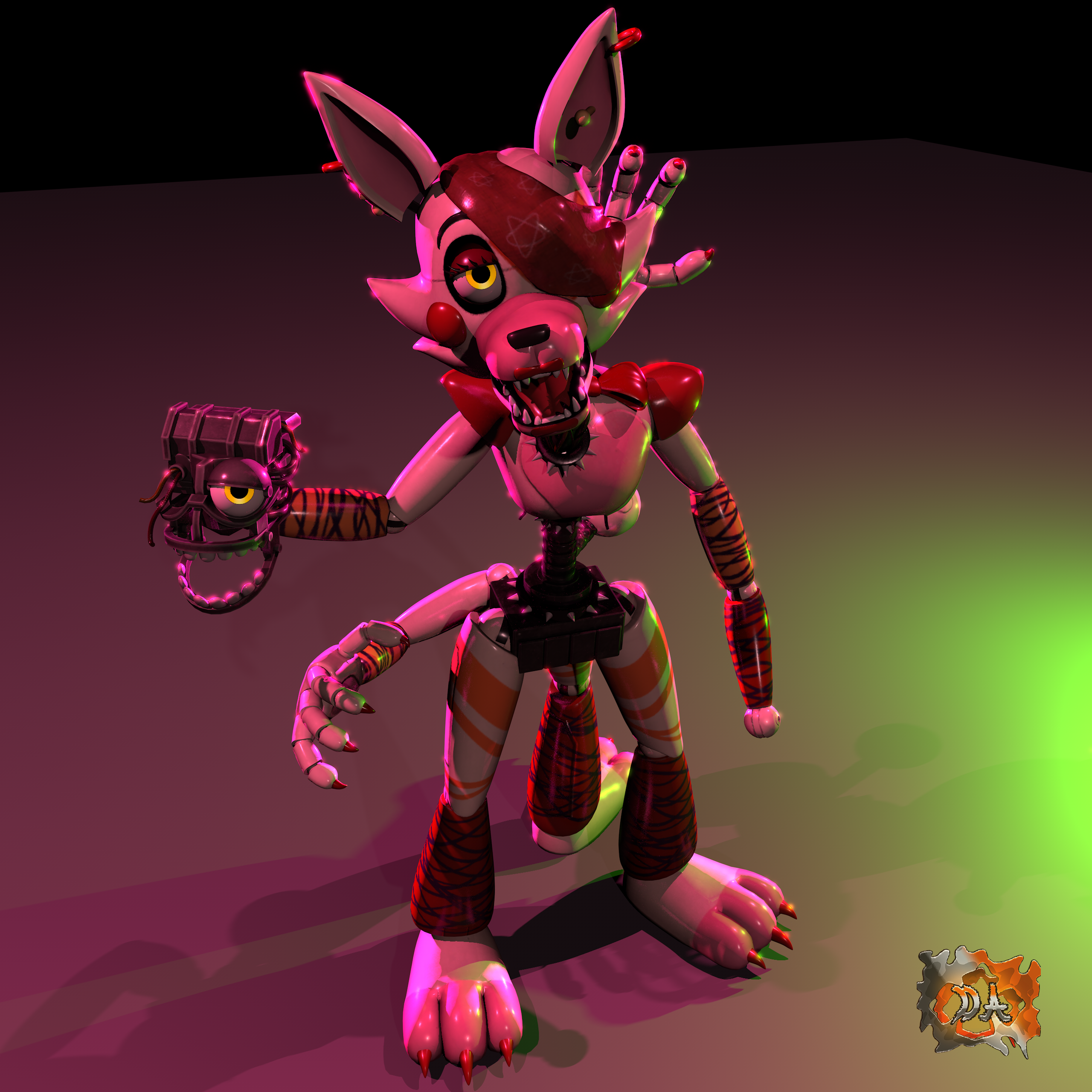 Mangled [FnaF Mangle x Reader]