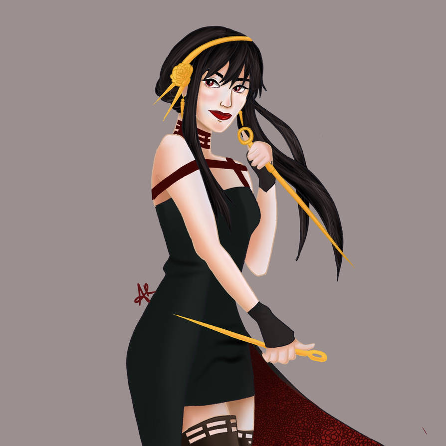 Yor Forger fanart by anikapaints on DeviantArt