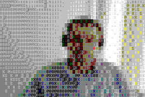 Myself recorded and played by VLC in ASCII mode