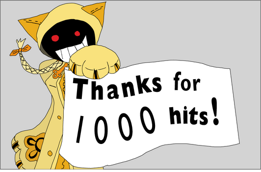 Thanks for 1000 hits