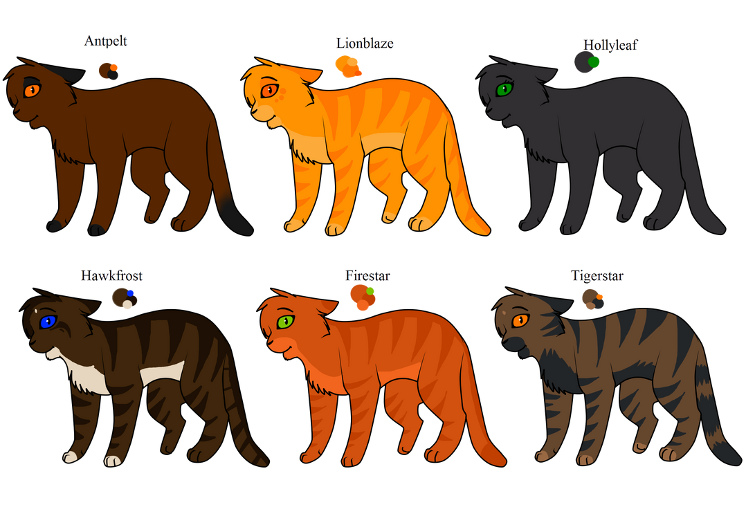 Warrior Cats Reference Sheet by xXThatEpicDrawerXx on DeviantArt