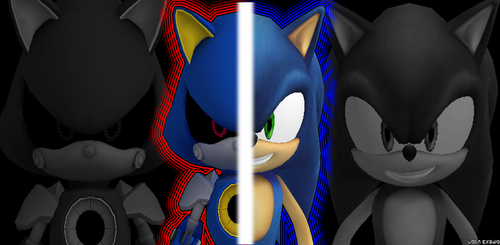 Sonic And Metal Sonic