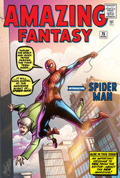SpiderMan anniversary - comic cover remake 