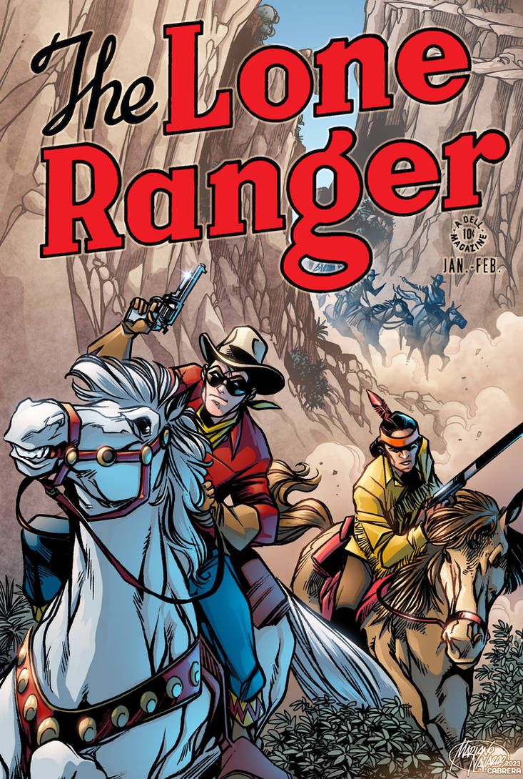 The Lone Ranger anniversary - comic cover remake by HernanCabrera on ...