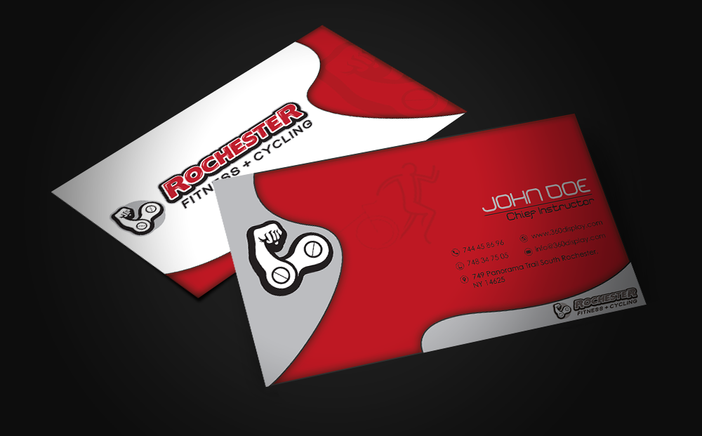 Fitness Company Business Card