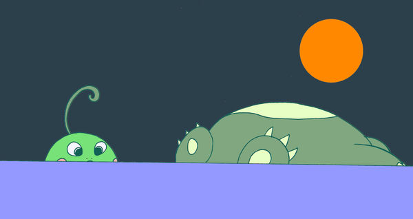 Pomelo and Squash: An evening splash by CrusaderCrab