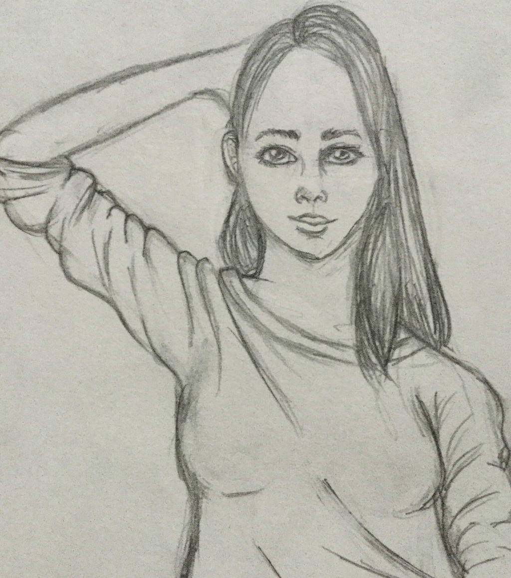 Anatomy practice sketch