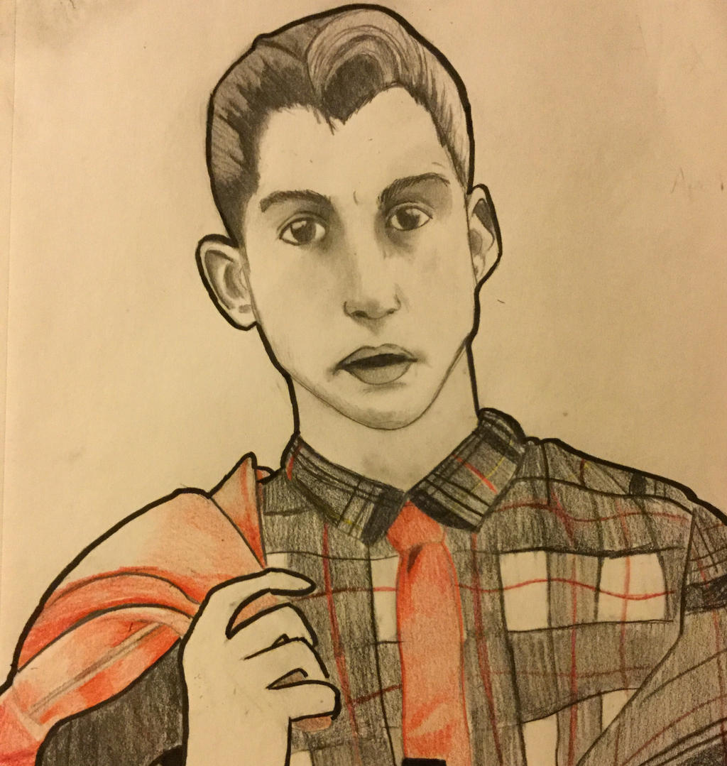 Bad drawing of Alex Turner