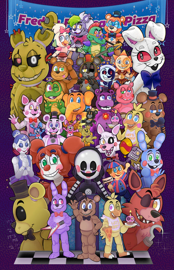 Five Nights at Freddy's 2 by ScittyKitty on DeviantArt