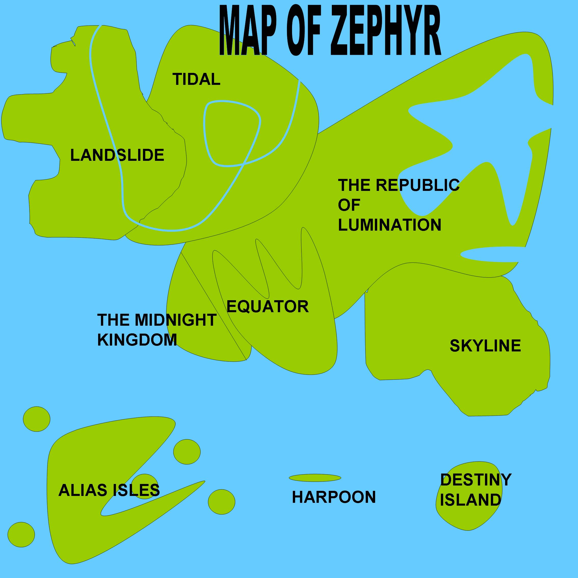 Map of Zephyr by nuju22 on DeviantArt