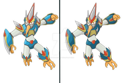 Mega Man Razor Form MEGAMAN-X-AH - Hobbyist, Digital Artist | DeviantArt