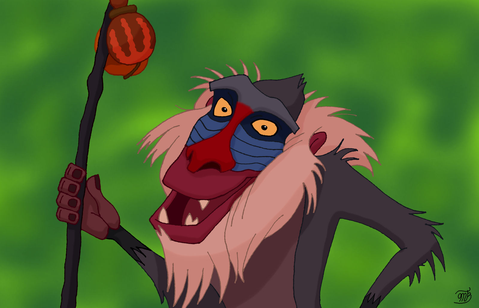 Rafiki by erinbaka1090 on DeviantArt
